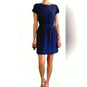 MADEWELL 1937 navy blue and stars dress